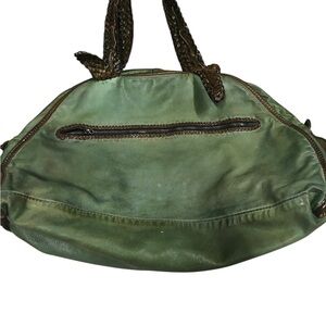 Numero 10 lamb leather Shoulder briefcase bag